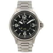 Sinn UTC Black Dial Stainless Steel 40mm Automatic Movement Men’s Watch 856
