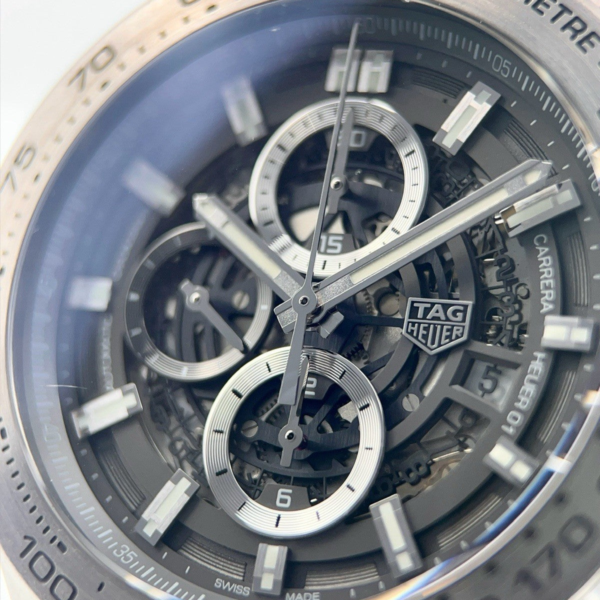 Tag Heuer Titanium Skeleton Dial CAR2A8A