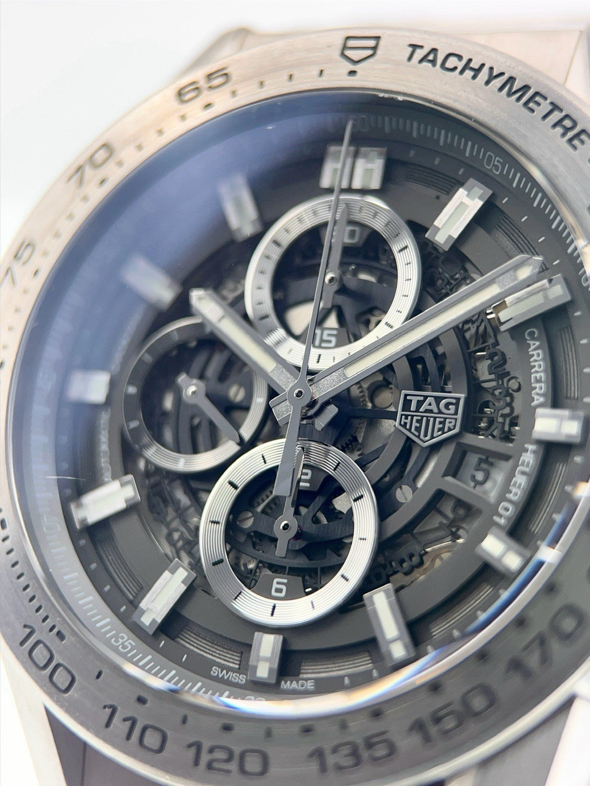 Tag Heuer Titanium Skeleton Dial CAR2A8A