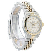 Rolex Ladies Datejust Silver Dial Gold & Steel 26mm Automatic Womens Watch 69173