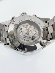 Tag Heuer Carrera Chrono Steel Black Dial 44mm Automatic Movement Men’s CV2A10