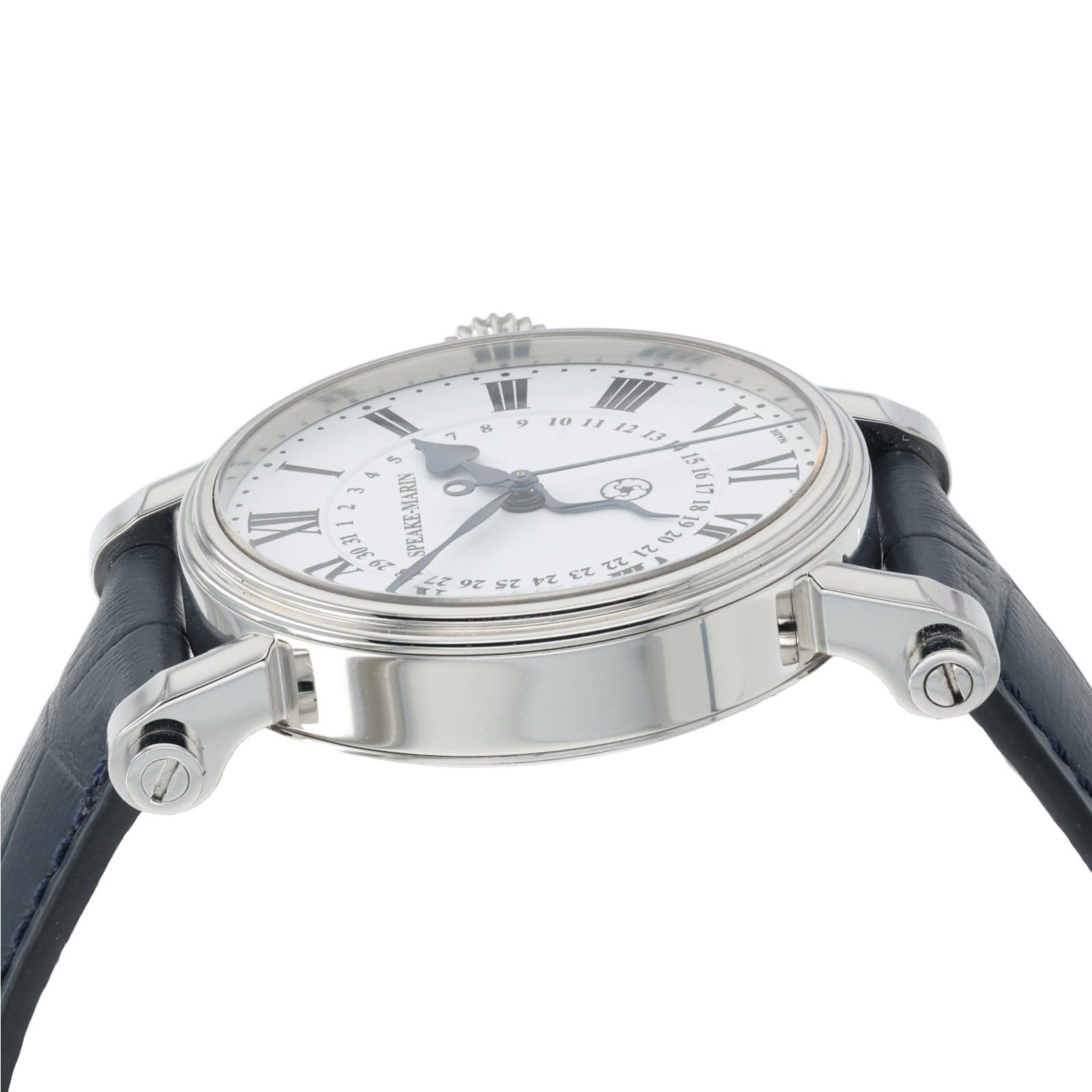 Speake-Marin Serpent Calendar White Dial Steel 38mm Automatic The Piccadilly
