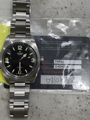 2022 Tudor Ranger 39mm Stainless Steel 79950 Black Dial Automatic Mens Watch