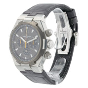 Vacheron Constantin Overseas Grey Dial Steel 42mm Automatic Mens Watch 49150