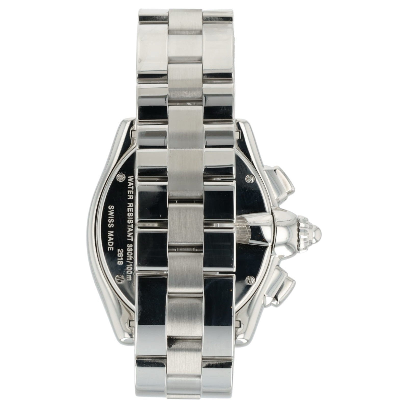 Cartier Roadster Silver Dial Stainless Steel 43mm Automatic Men’s Watch W62019X6