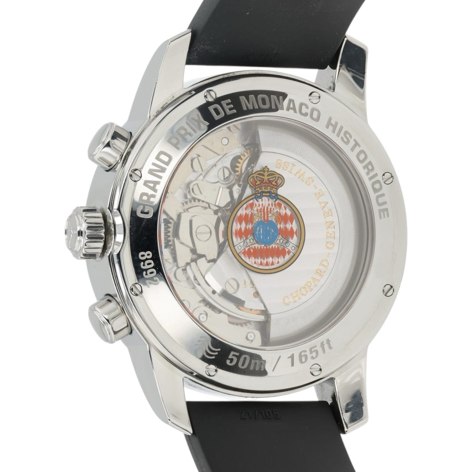 Chopard Monaco Historique Silver Dial Stainless Steel 42mm Automatic Men’s 8992