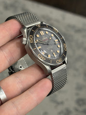 2022 Omega Seamaster NTTD James Bond No Time To Die Watch 210.90.42.20.01.001
