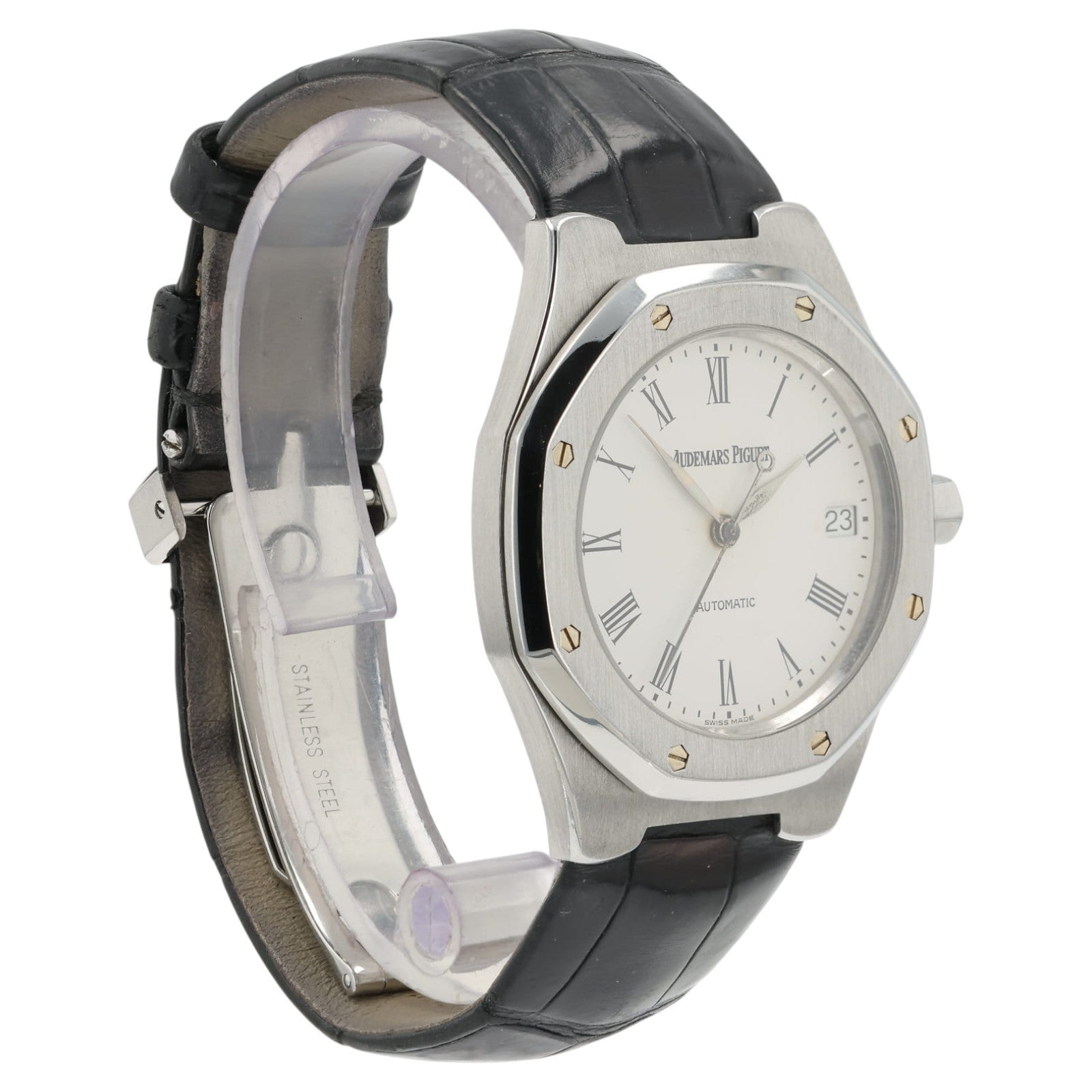 Audemars Piguet Royal Oak White Dial Stainless Steel 35mm Automatic Mens 14800ST