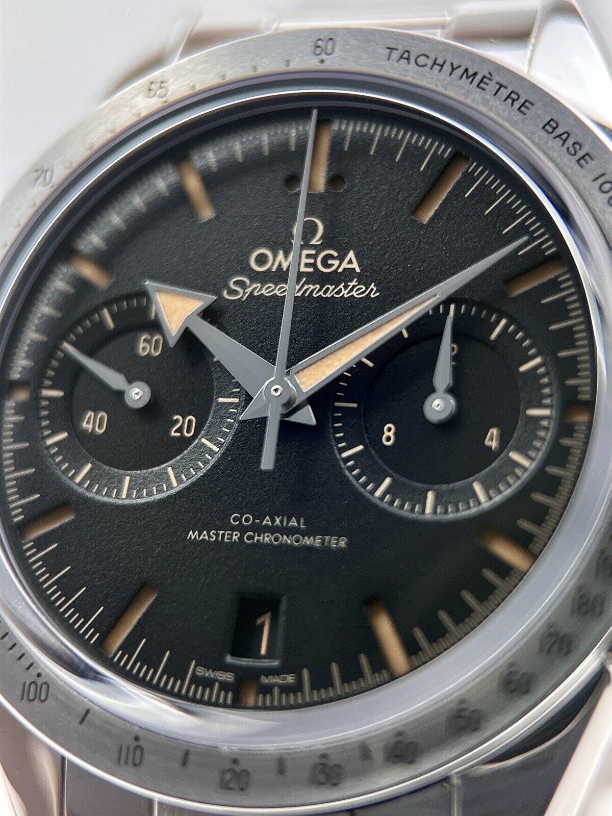 Omega Speedmaster 57 Automatic 40.5mm Black Dial Watch 332.10.41.51.01.001 - B&P