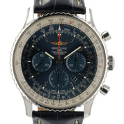 Breitling Navitimer Blue Dial Stainless Steel 46mm Automatic Men’s Watch AB0127