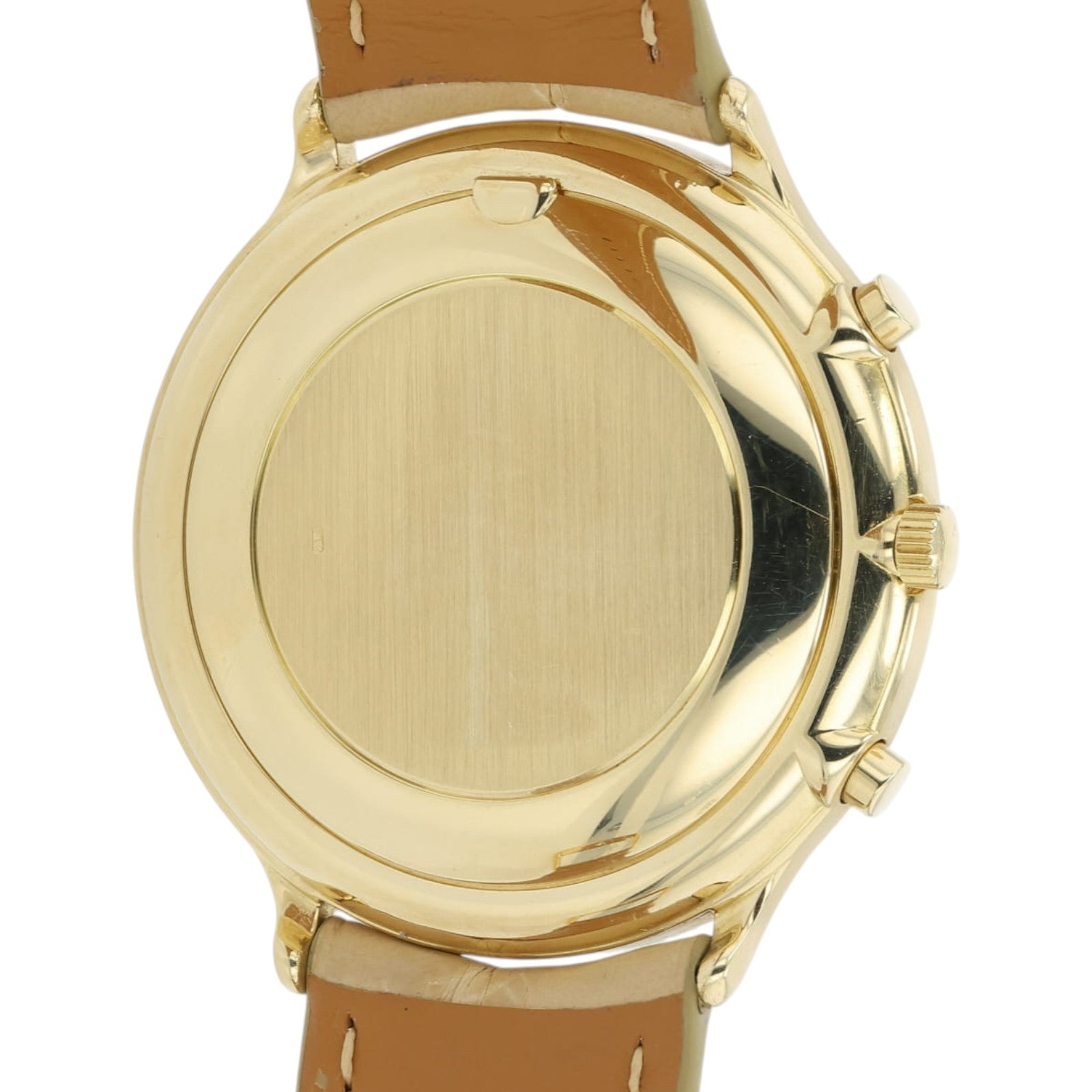 Audemars Piguet Huitieme 18k Yellow Gold White Dial Mens 40mm Watch 25644BA