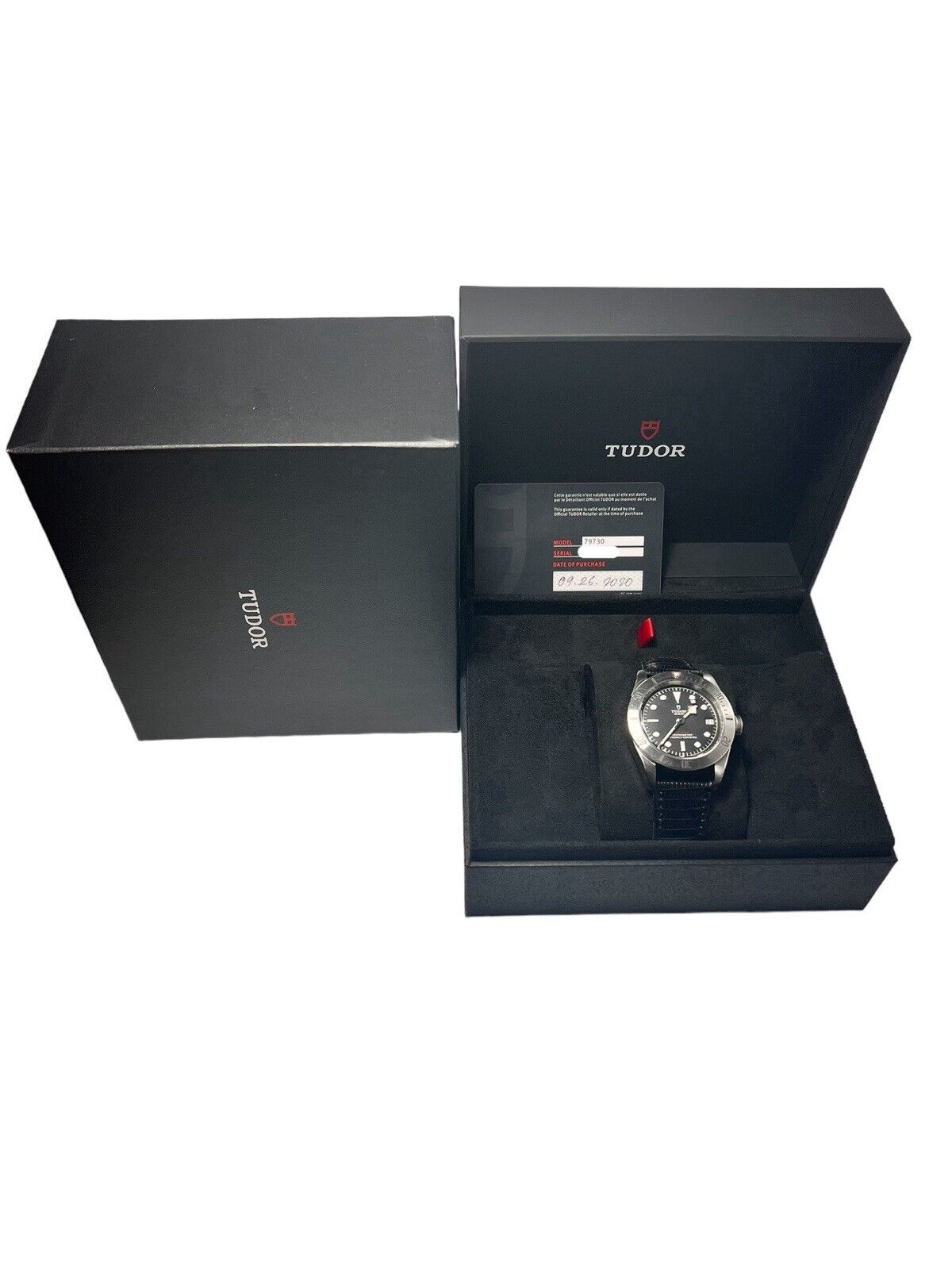 Tudor Black Bay Stainless Steel 41mm Automatic Mens Watch 79730 - Box/Papers