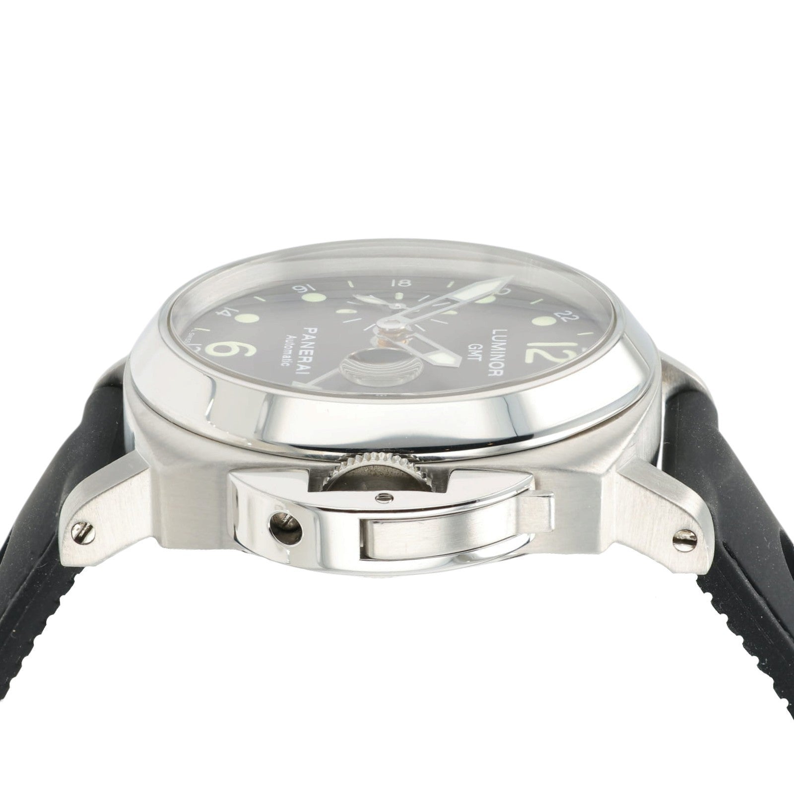 Panerai Luminor GMT Black Dial Stainless Steel 40mm Automatic Mens PAM00159