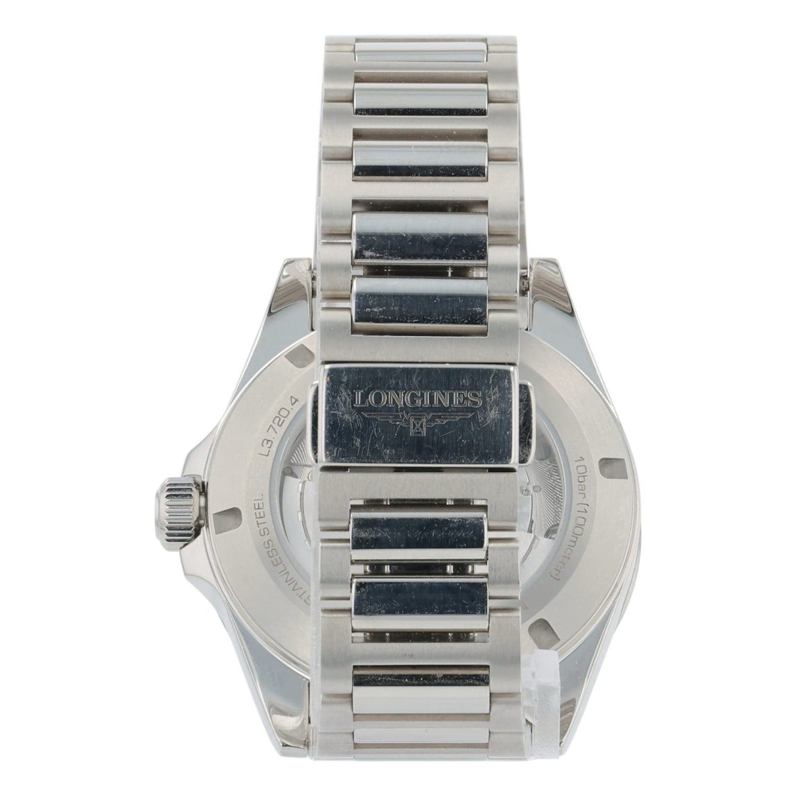 Longines Conquest Stainless Steel Blue Dial 38mm Automatic Mens Watch L3.720.4