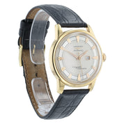 Longines Conquest Calendar Silver Dial 18k Gold 35mm Automatic Men’s Watch 9005