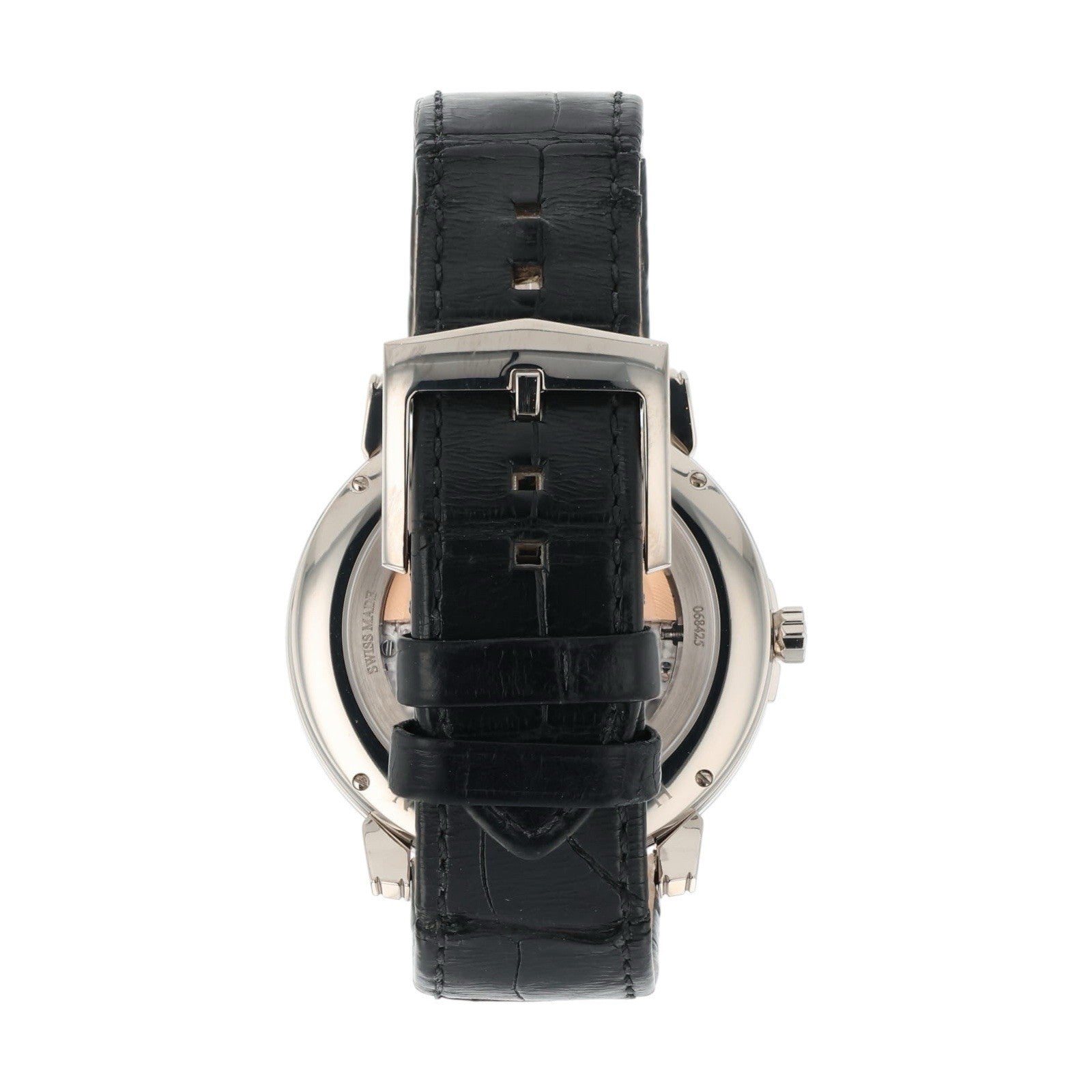 Harry Winston Midnight 18k White Gold Blue Dial 42mm Automatic Mens MIDAHD42