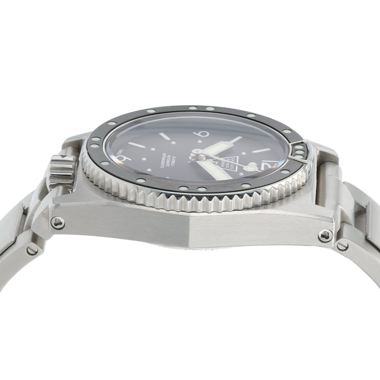 ZRC Grand Fonds 1964 Black Dial Stainless Steel 42mm Automatic Men’s Watch 4000
