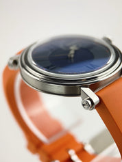 Speake-Marin The Piccadilly Titanium Blue Dial 38mm Automatic Men’s Watch