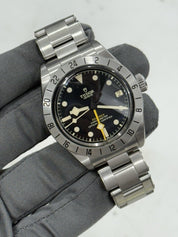 2022 Tudor Black Bay Pro Stainless Steel GMT Men's Black Dial Watch 79470