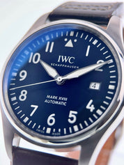 IWC Pilot Mark Stainless Steel Blue Dial 40mm Automatic Men’s Watch IW327010