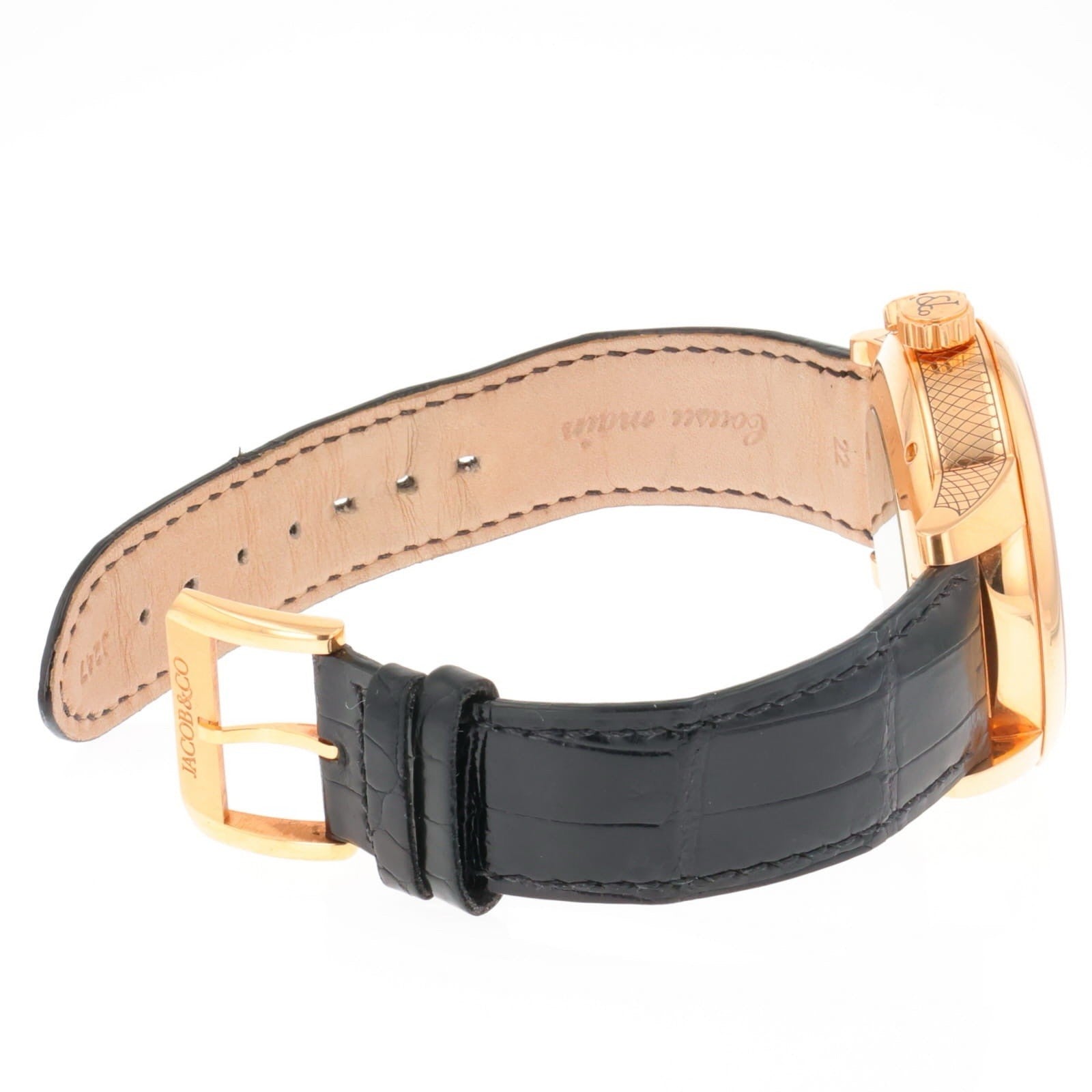 Jacob & Co. Caligula 18k Rose Gold Grey & Multicolor Dial 45mm Automatic Mens