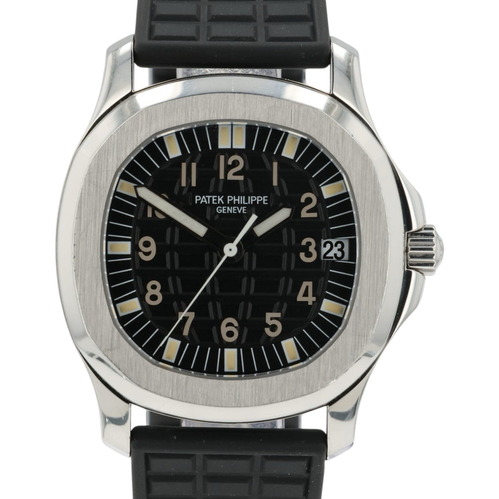 Patek Philippe Aquanaut Black Dial Stainless Steel 36mm Auto Men’s Watch 5066A
