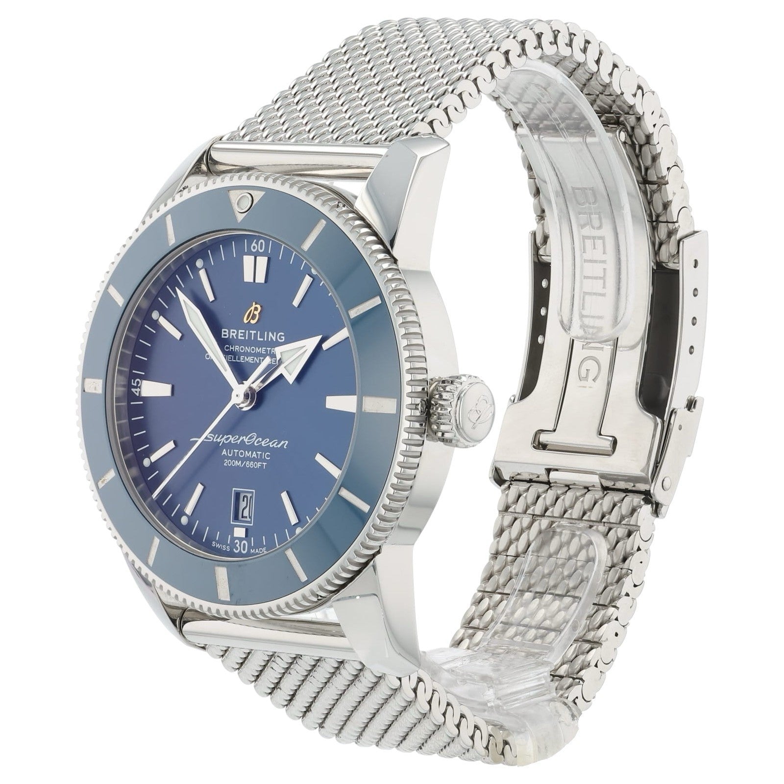 Breitling Superocean Heritage II Steel Blue Dial 46mm Automatic Men’s AB2020