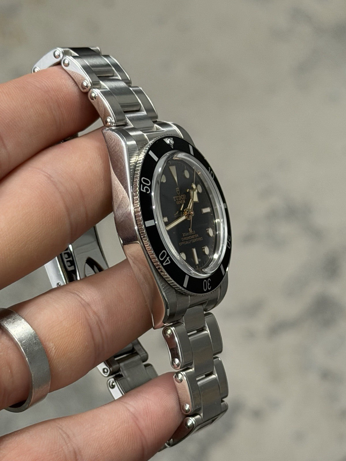 Tudor Black Bay 54 Black Dial Stainless Steel 37mm Auto Mens Watch 79000N