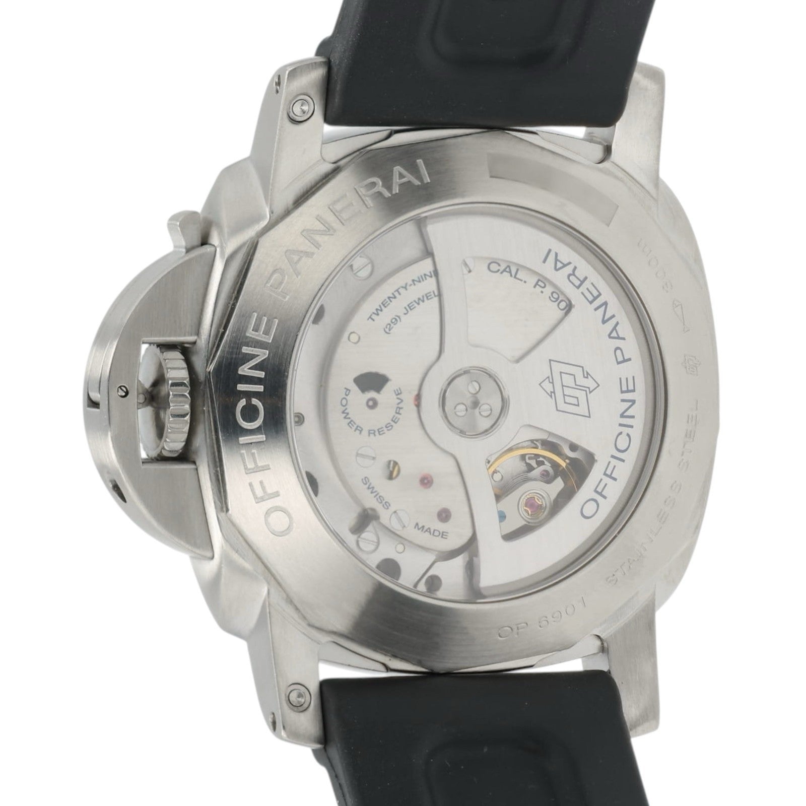 Panerai Luminor GMT Black Dial Stainless Steel 44mm Auto Men's Watch PAM00320