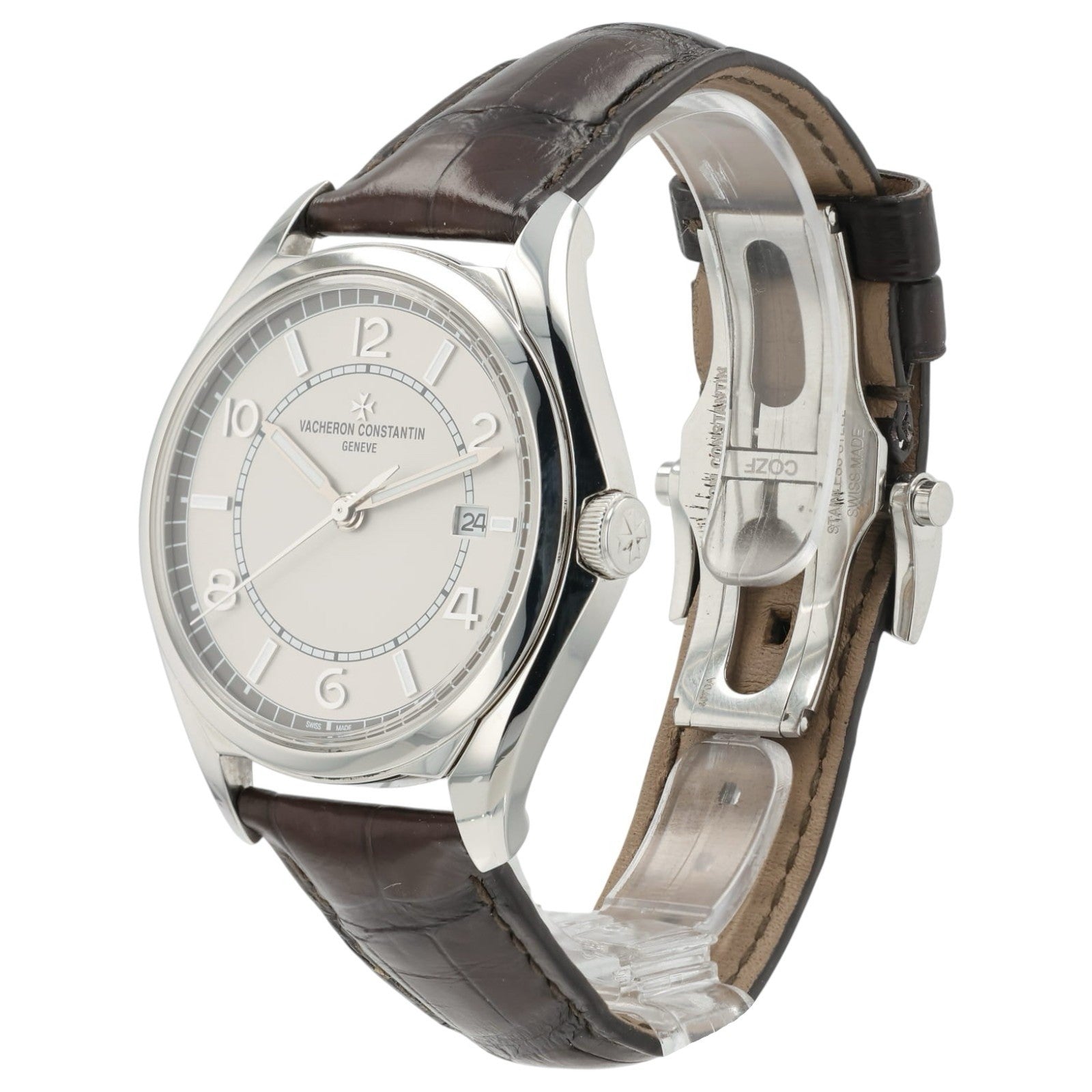 Vacheron Constantin Fiftysix Silver Dial Steel 40mm Automatic Men’s Watch 4600E