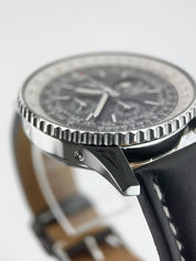 Breitling Navitimer Stainless Steel Black Dial 48mm Automatic Men’s Watch A19380