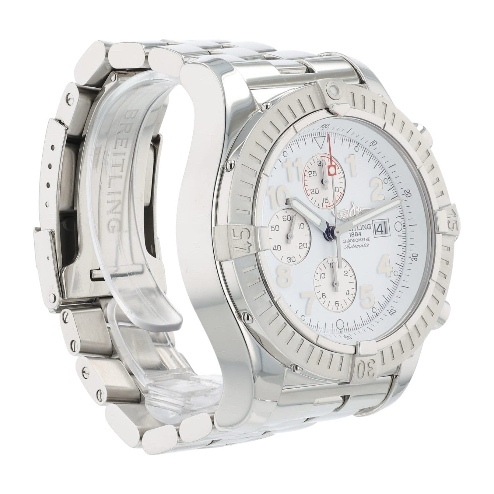 Breitling Avenger Chronograph Steel White Dial 48mm Automatic Men’s Watch A13370