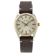 Rolex Air-King Silver Dial Gold & Steel 34mm Automatic Movement Men’s Watch 5501