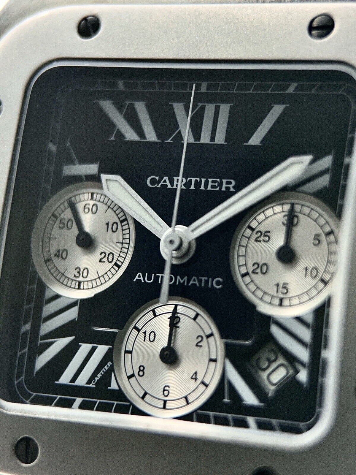 Cartier Santos XL 100 Titanium 42mm Automatic Men’s Watch W2020005