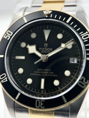 2021 TUDOR Heritage Black Bay S&G 79733N Date 2-Tone 18k Gold Automatic Watch