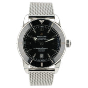 Breitling SuperOcean Heritage Black Dial Stainless Steel 46mm Automatic AB2020