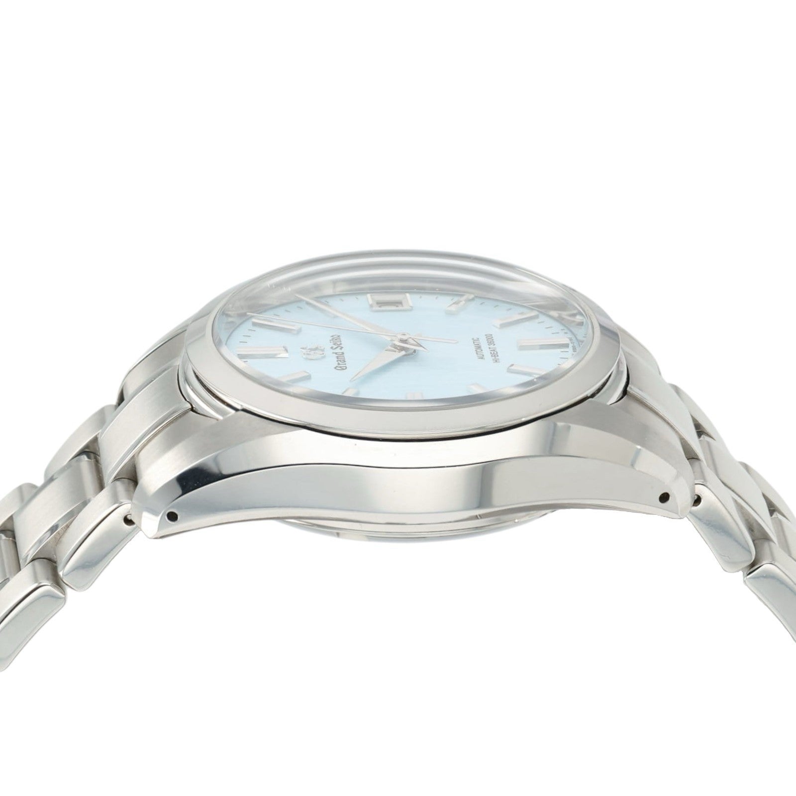 NEW 2026 Grand Seiko Blue Dial Steel 37mm Automatic Movement Mens Watch SBGH347