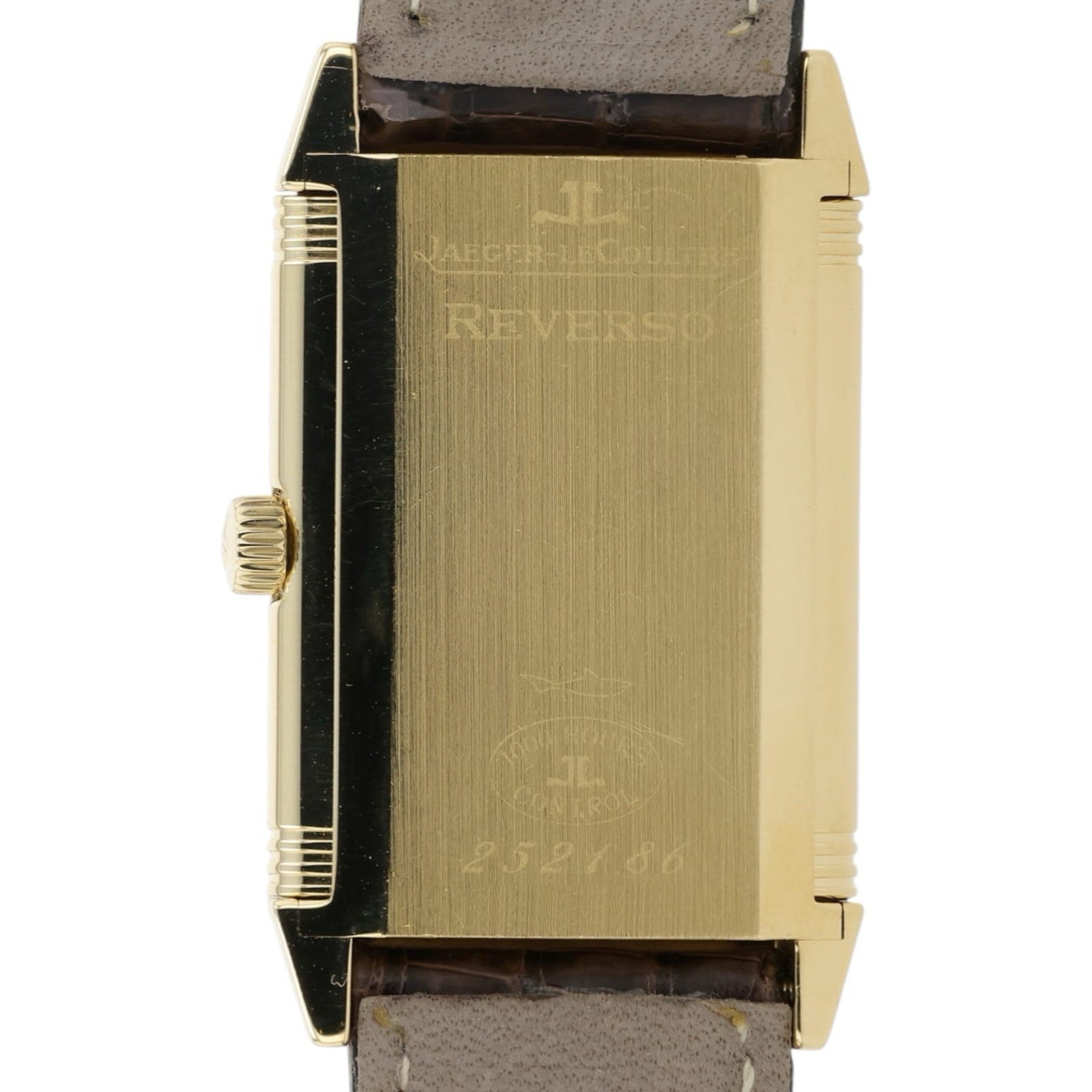 Jaeger LeCoultre Silver Dial 18k Yellow Gold 39x23mm Manual Wind Men’s Q2501410