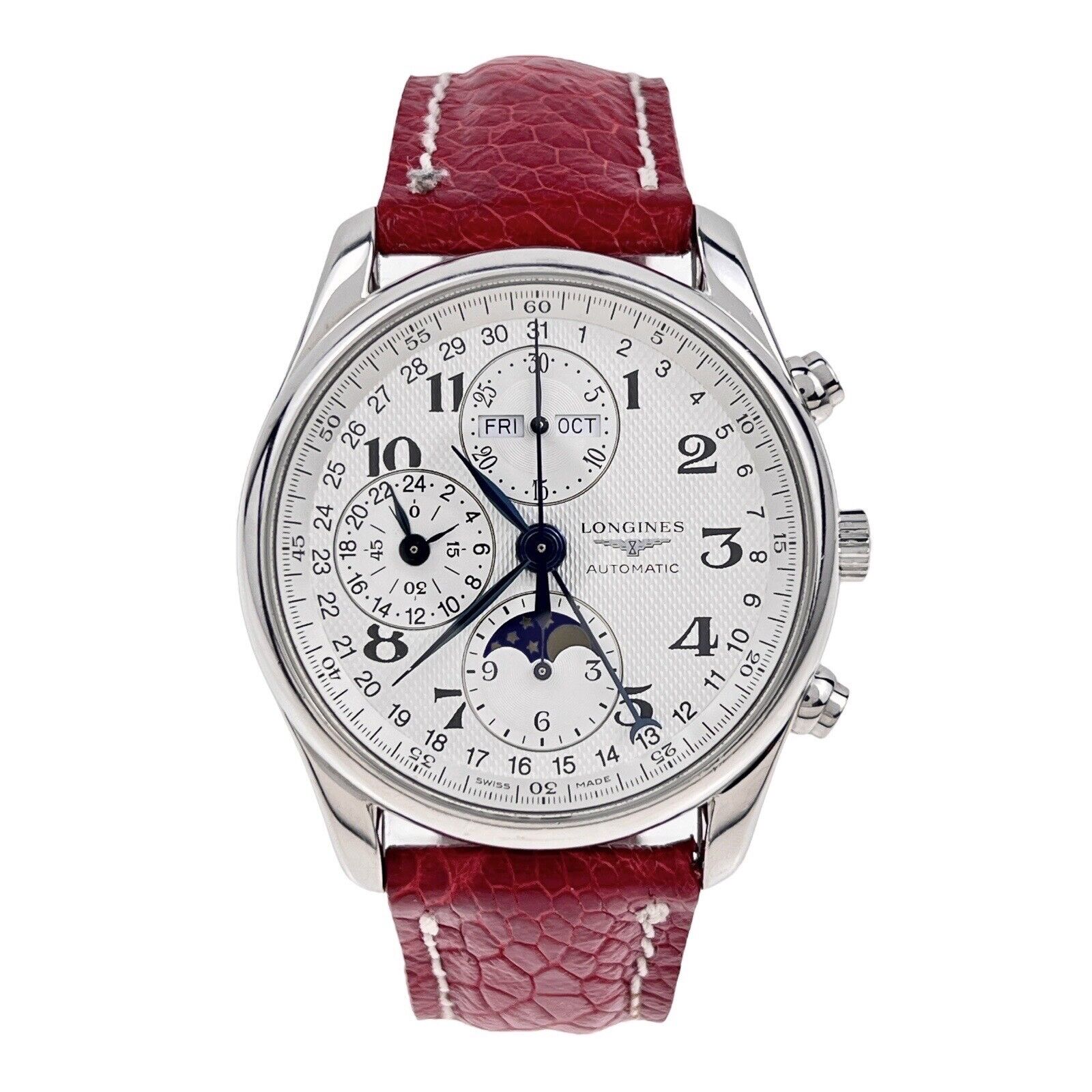 Longines Master collection L2.673.4 Chronograph Triple calendar 40mm Box Papers