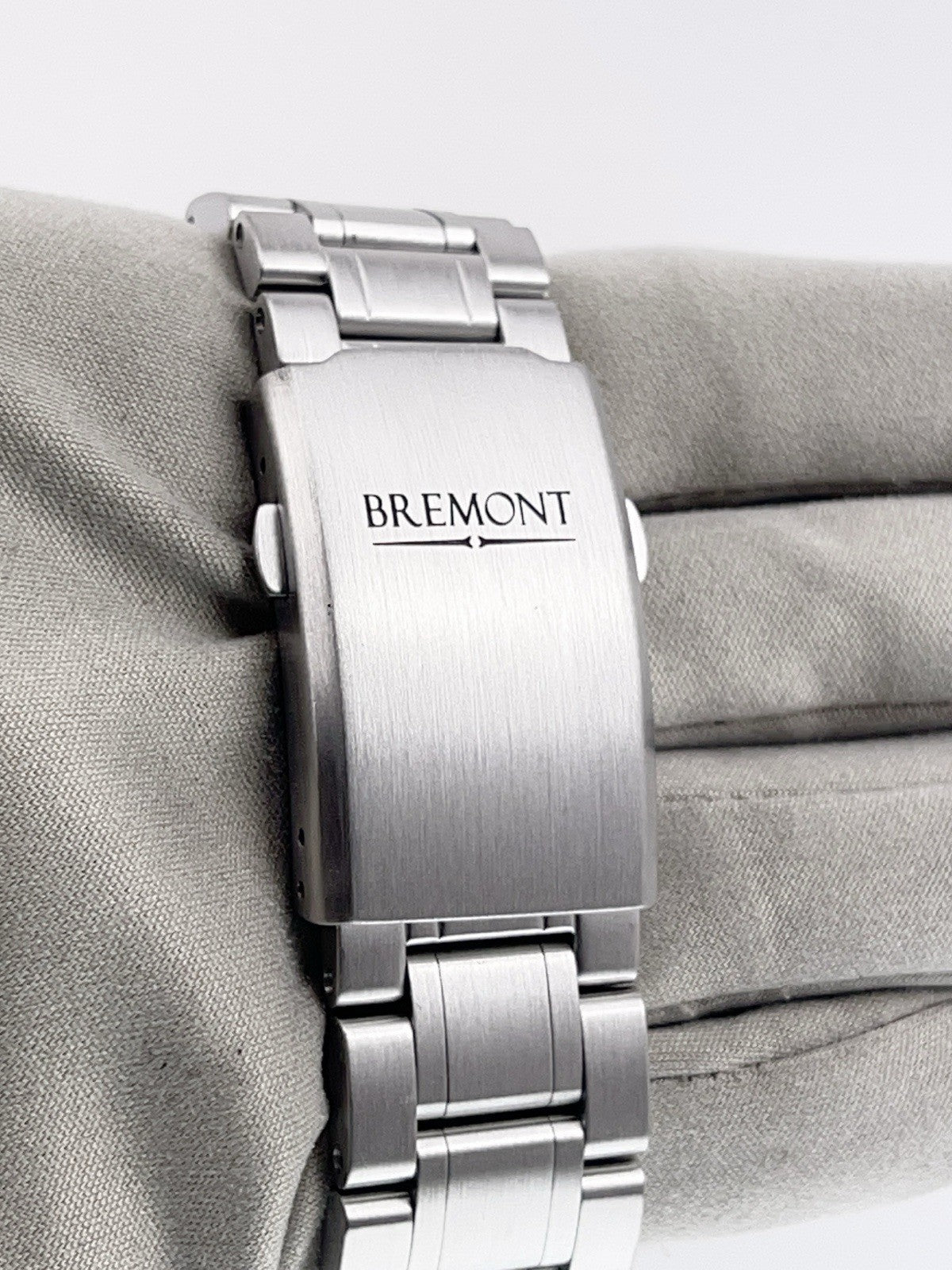 Bremont MB Stainless Steel Black Dial 43mm Automatic Movement Men’s Watch MBII