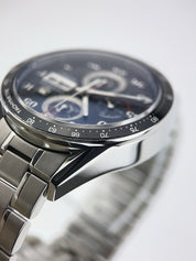 Tag Heuer Carrera Chrono Steel Black Dial 44mm Automatic Movement Men’s CV2A10