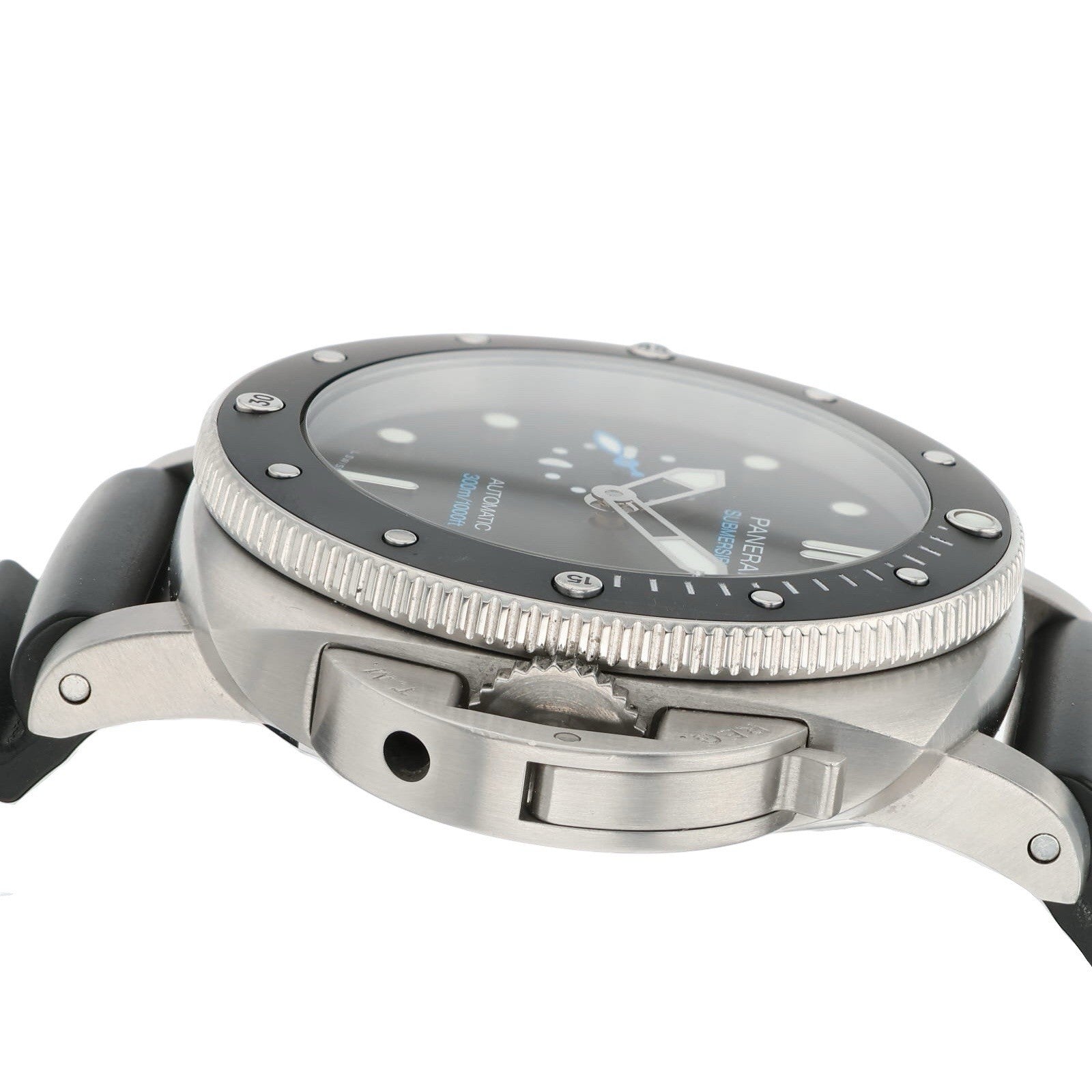 Panerai Submersible Stainless Steel Black Dial 42mm Automatic Mens PAM00683