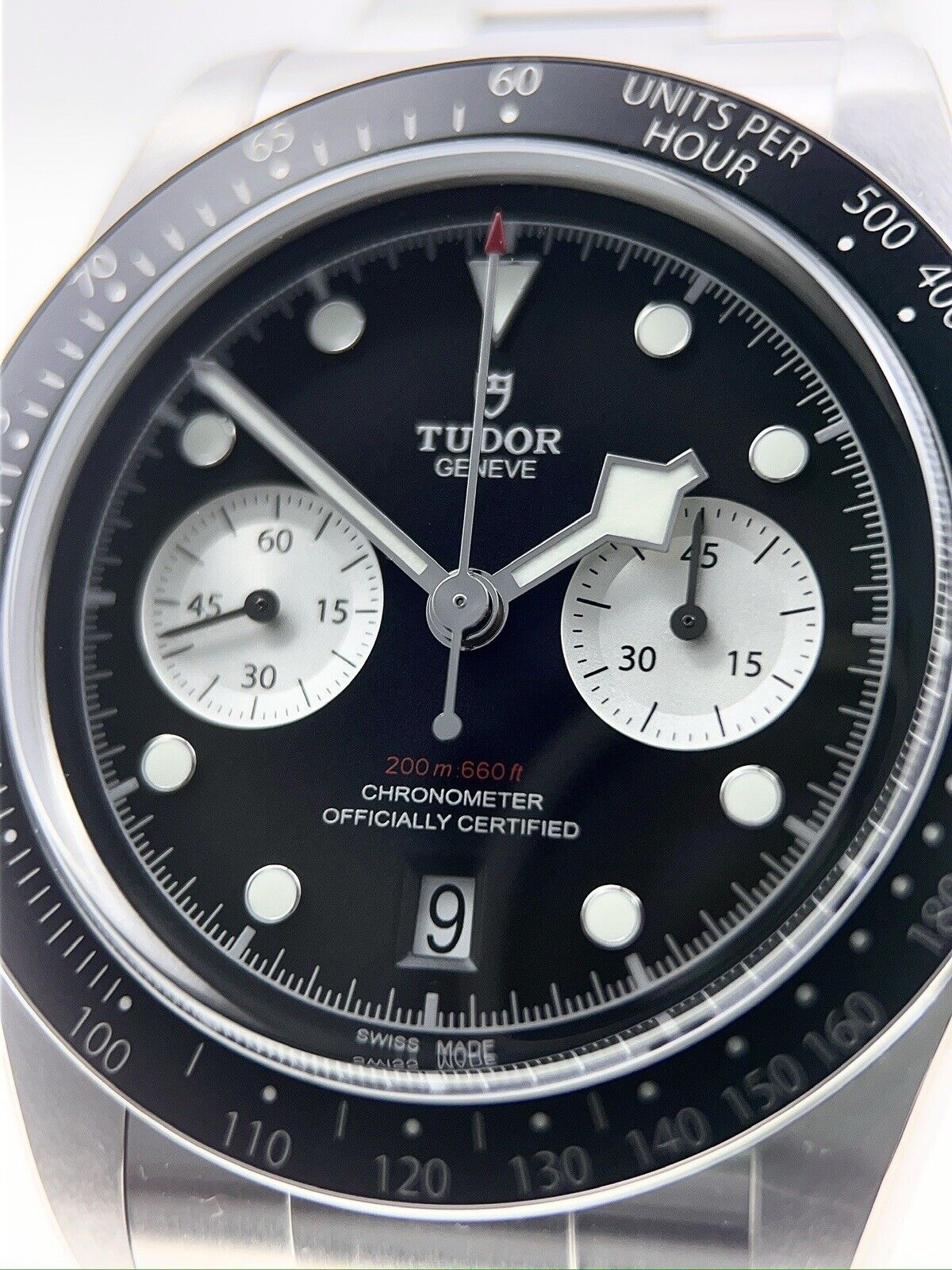 NEW 2023 Tudor Black Bay Chrono Steel Black 41mm Automatic Men’s Watch 79360N