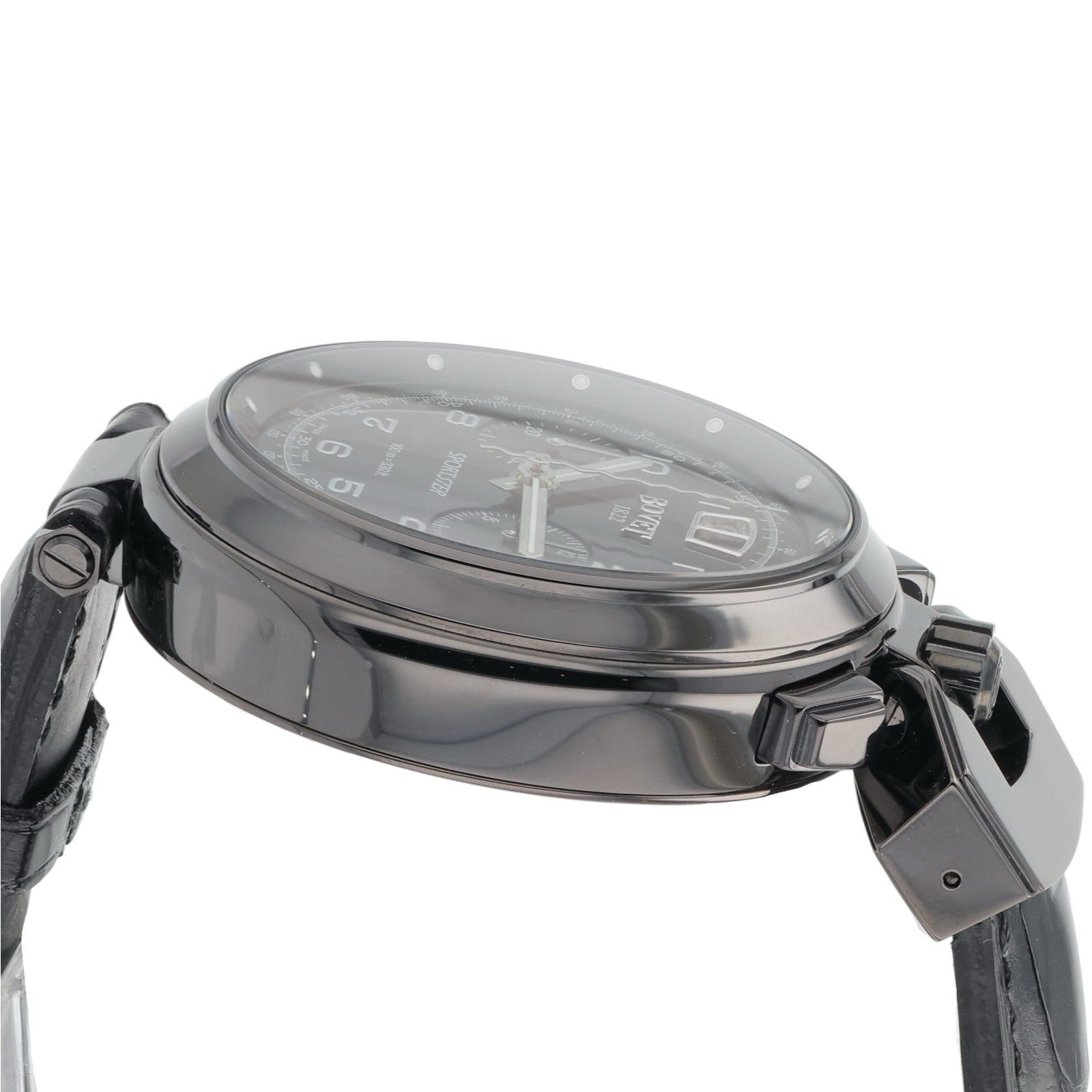 NEW 2025 Bovet Sportster Steel Black Dial 44mm Automatic Men’s Watch SP0306