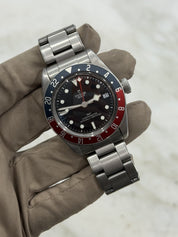2019 Tudor Black Bay GMT Pepsi Black Dial Stainless Steel Men's Watch 79830RB