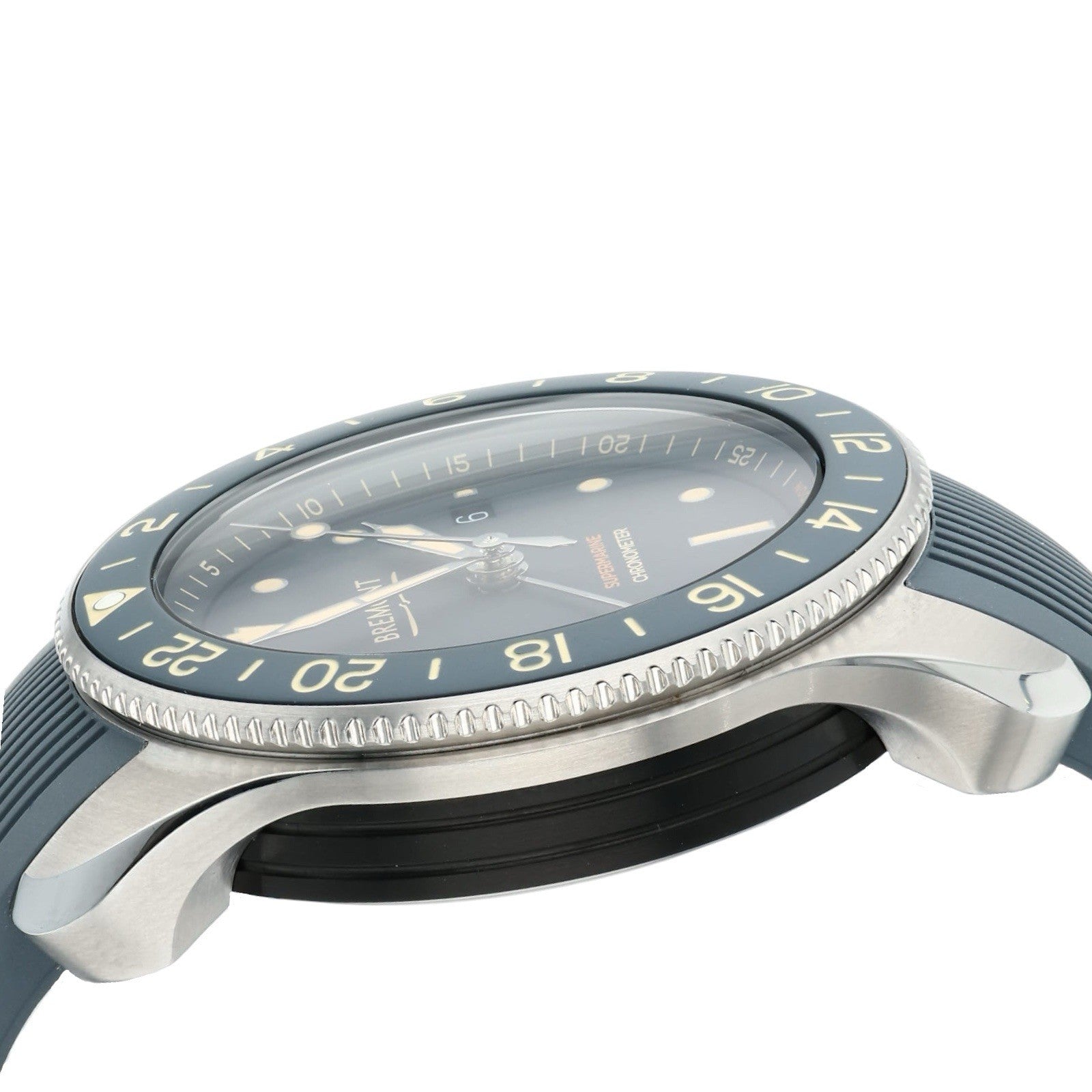 Bremont Supermarine Ocean Stainless Steel Grey Dial 40mm Automatic Men’s Watch