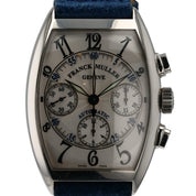Franck Muller Cintree Curvex Steel Silver Dial 35mm Automatic Men’s Watch 7850CC