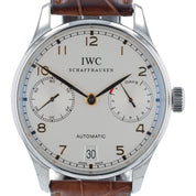 IWC Portuguese Stainless Steel Silver Dial 42mm Automatic Men’s Watch IW500114