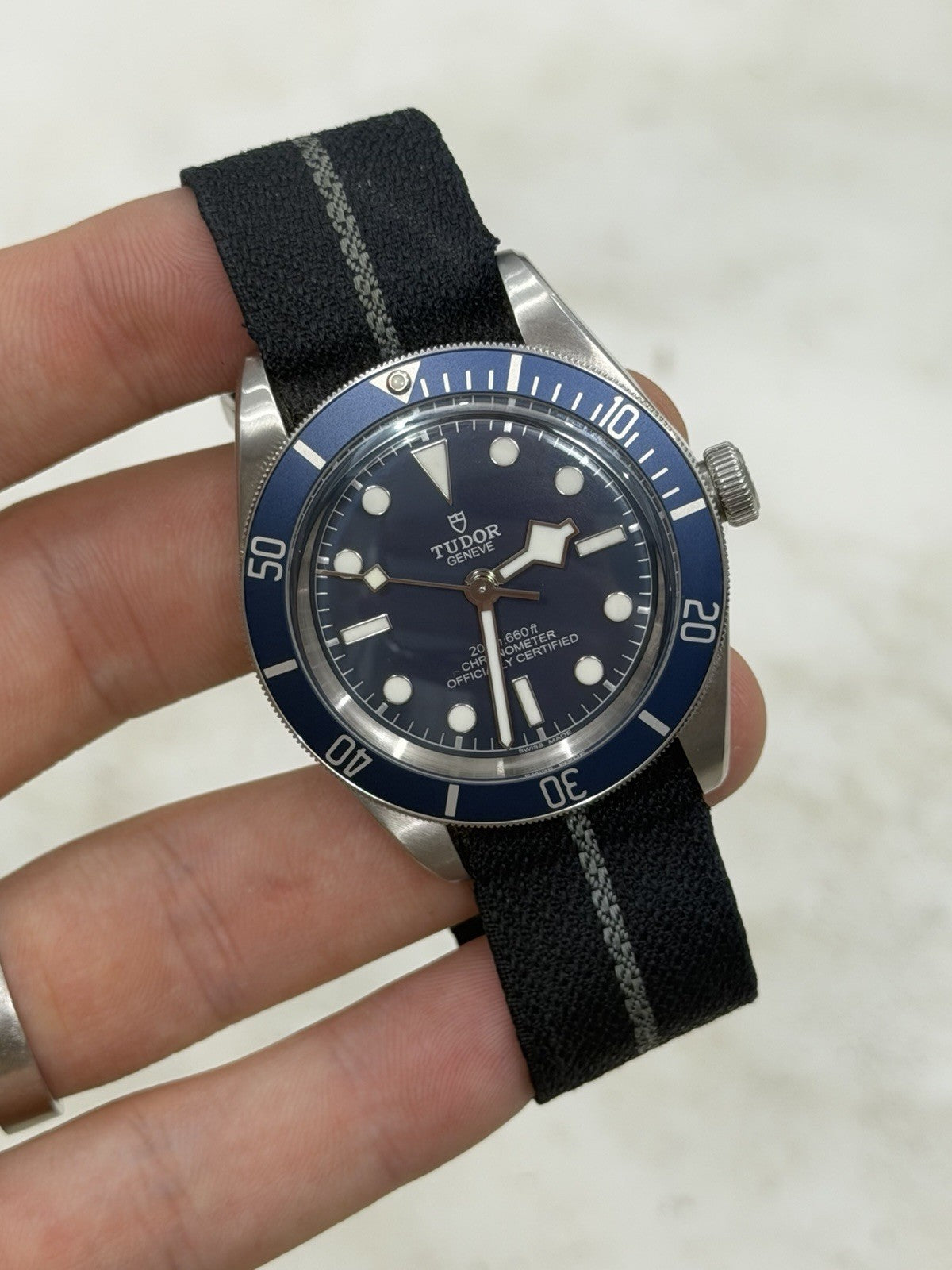 2022 Tudor Black Bay 58 Blue 79030B  Stainless Steel 39mm Automatic Watch - B/P