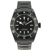 Tudor Black Bay Dark Black Dial PVD Coated Stainless Steel 41mm Men's 79230DK